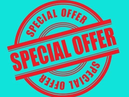 Special offer red text on blue background - Upgraded carpet padding promotion from Carpet & Flooring By Denny Lee in Abingdon, MD